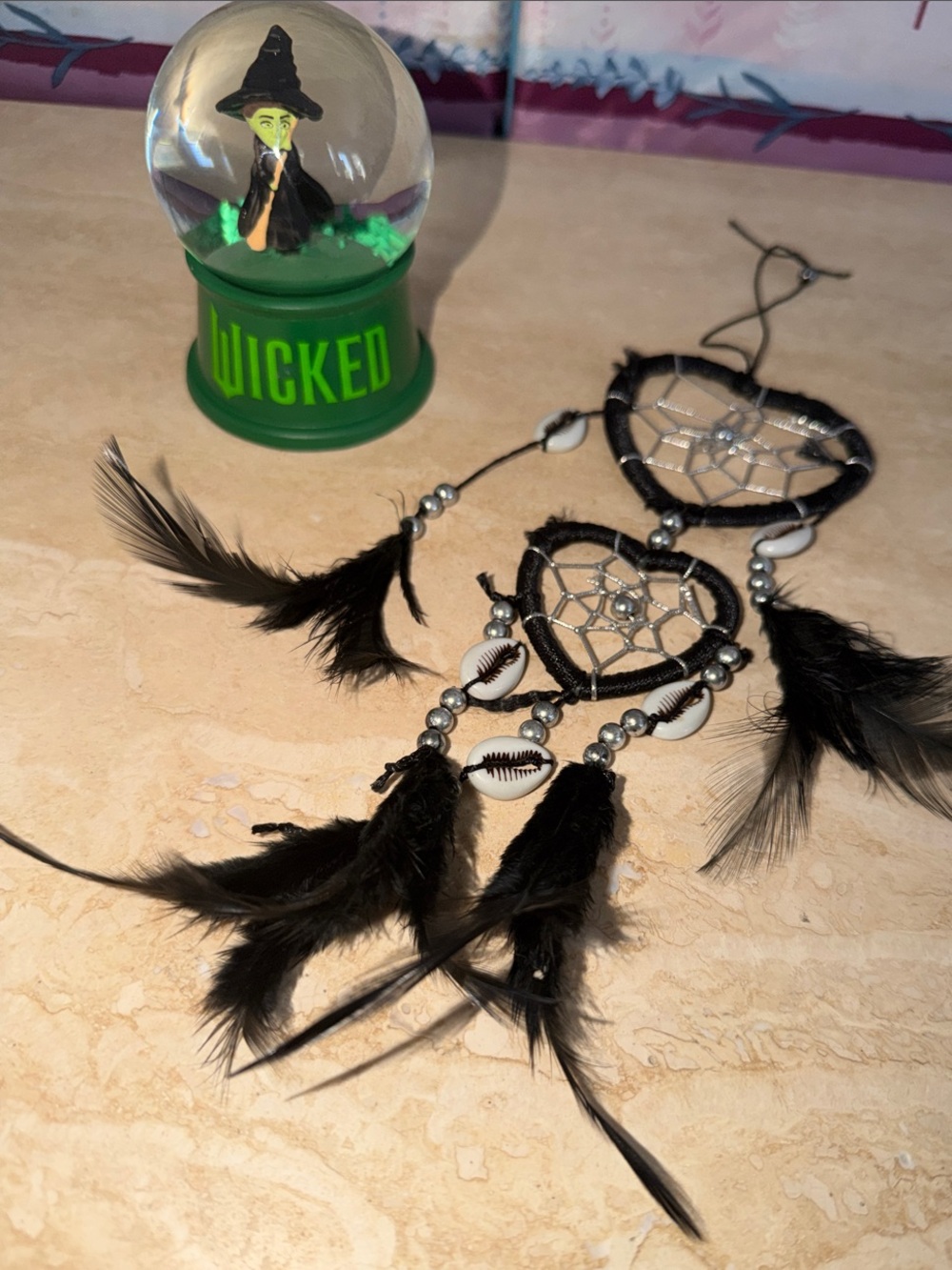 Mini Wicked Snowglobe and mini Dream catcher bundle